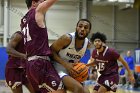 MBBall vs Sprinfgfield  Wheaton College Men’s Basketball vs Springfield College. - Photo By: KEITH NORDSTROM